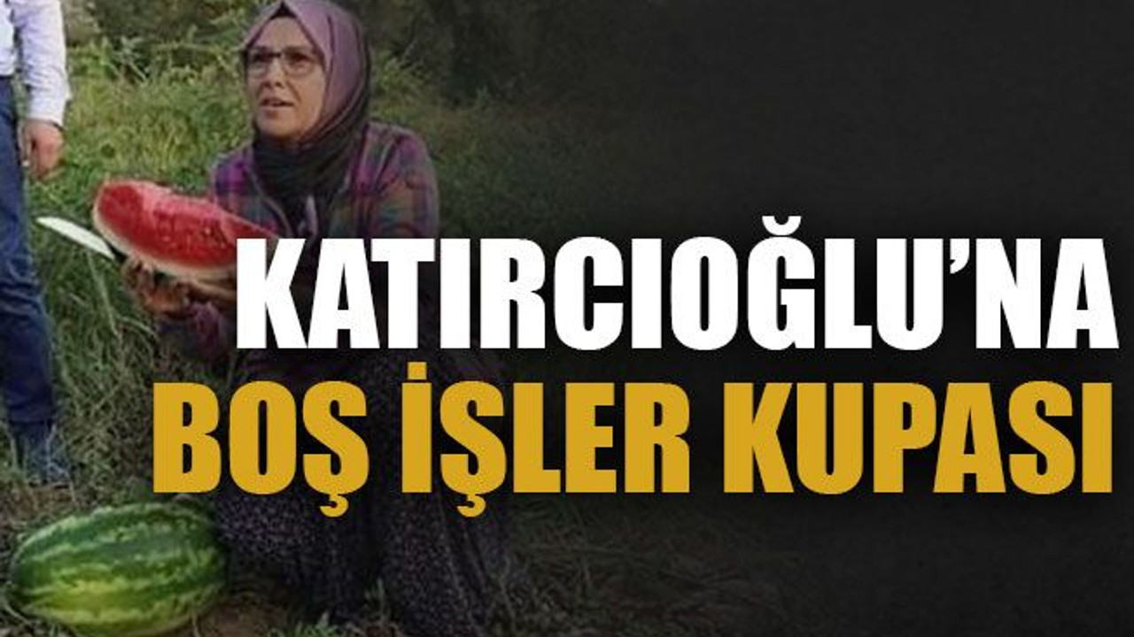 Katırcıoğlu’na boş işler kupası