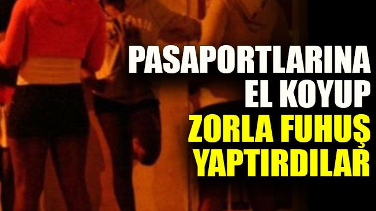 İzmit’te yabancı kadınların pasaportlarına el koyup zorla fuhuş yaptırdılar