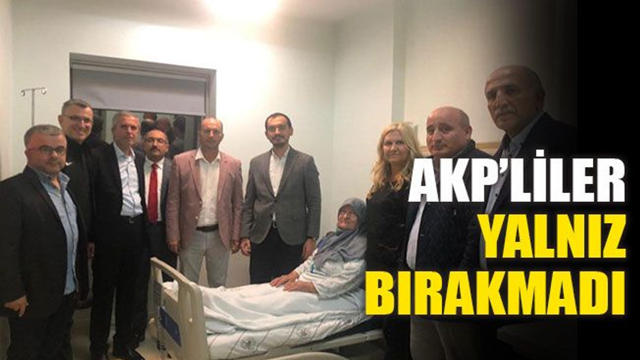 AKP’liler yalnız bırakmadı