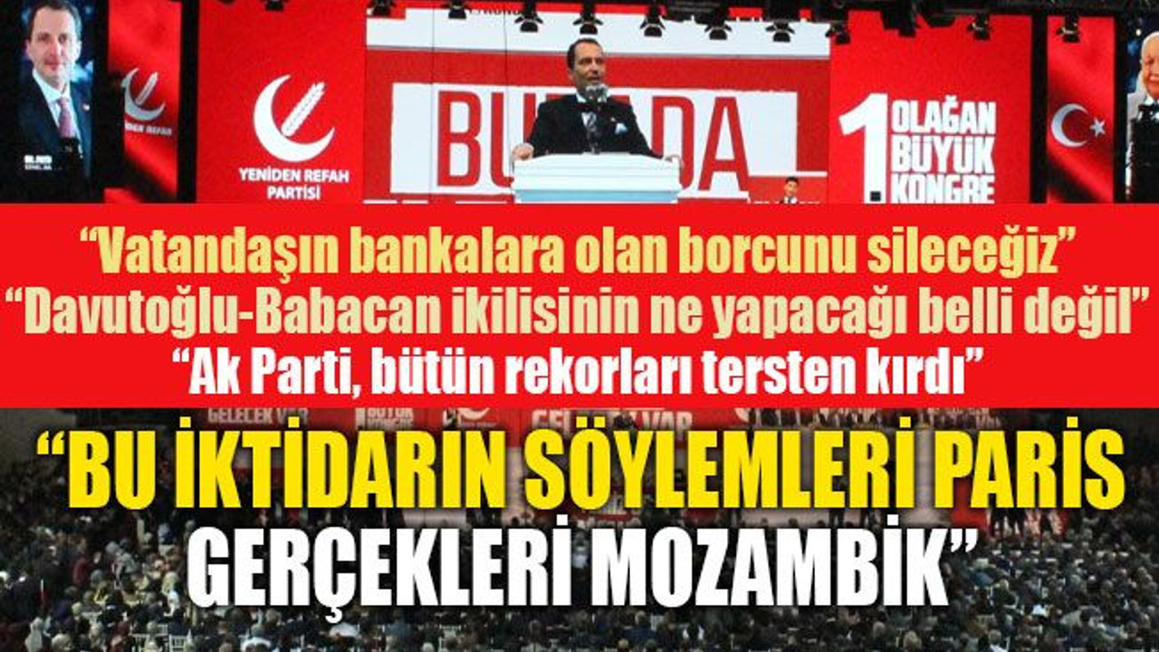Erbakan'dan Erdoğan'a gönderme, ABD elçisine rest!
