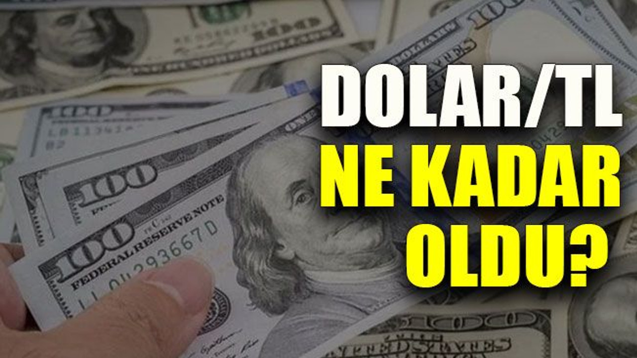 Dolar/TL ne kadar oldu? (22.11.2019)