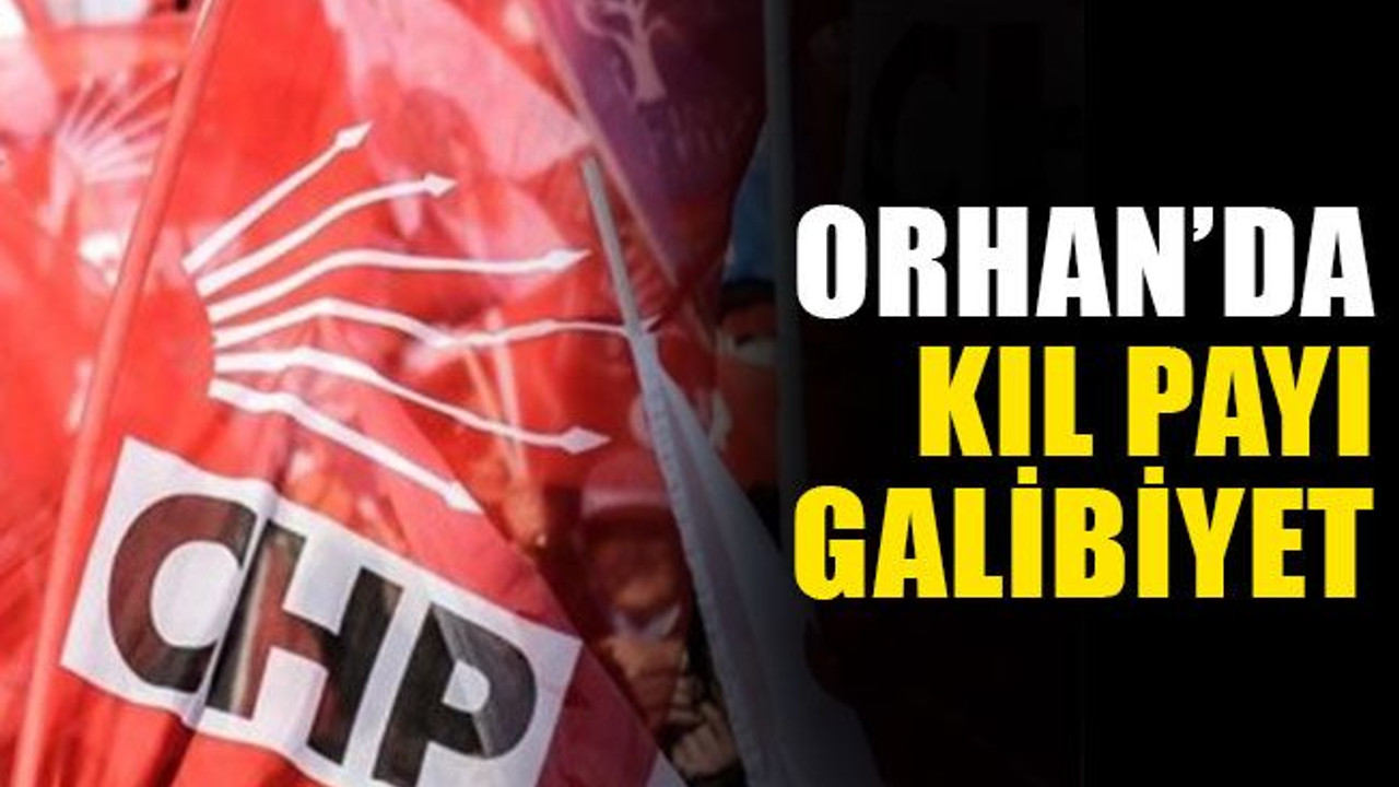 Orhan’da, kıl payı galibiyet