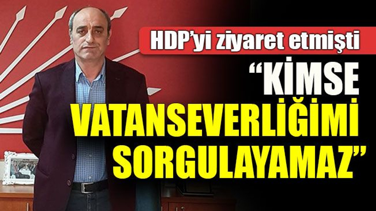 Musa Yılmaz: “Kimse vatanseverliğimi sorgulayamaz”