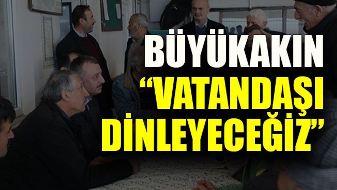 Yenidoğanlılardan Büyükakın’a teşekkür