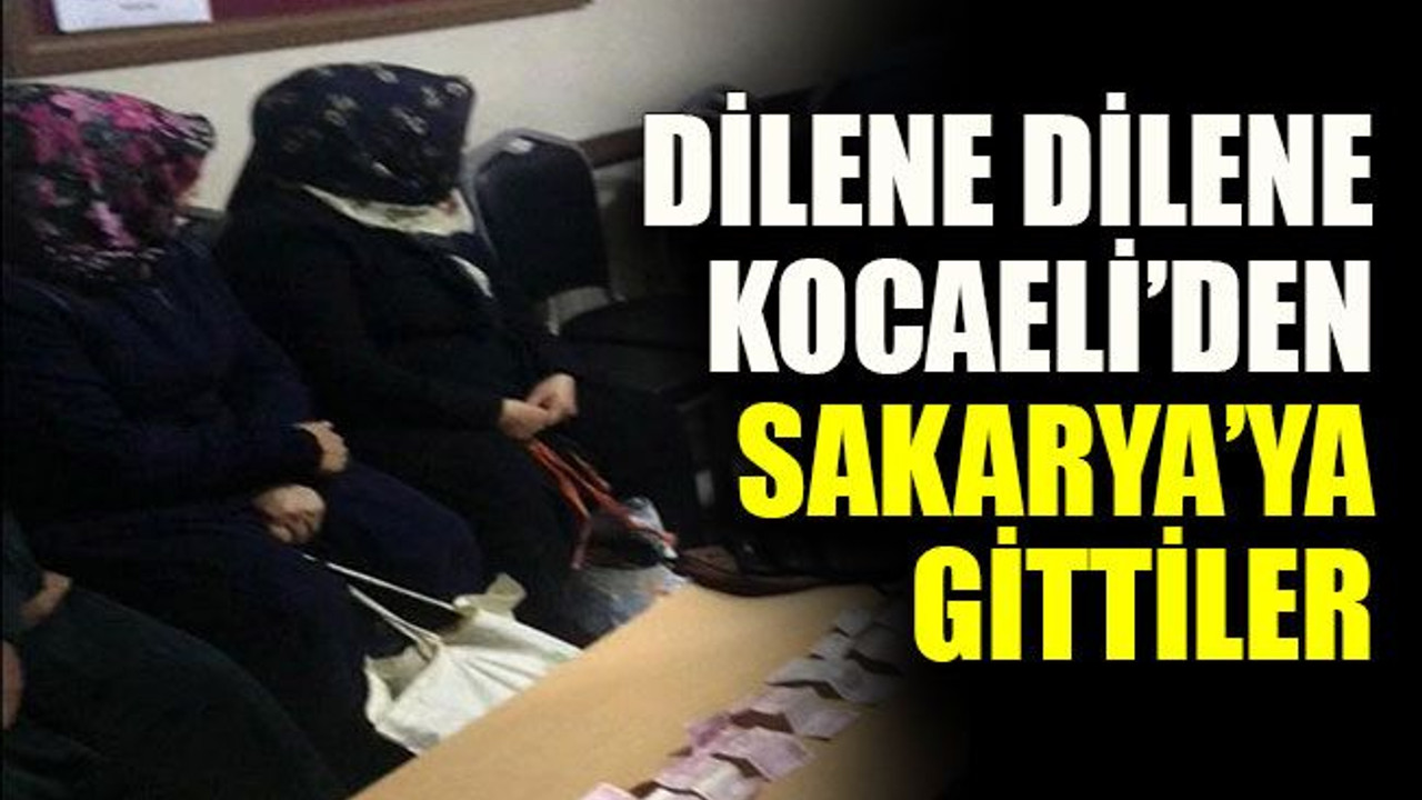 Dilene dilene Kocaeli’den Sakarya’ya gittiler