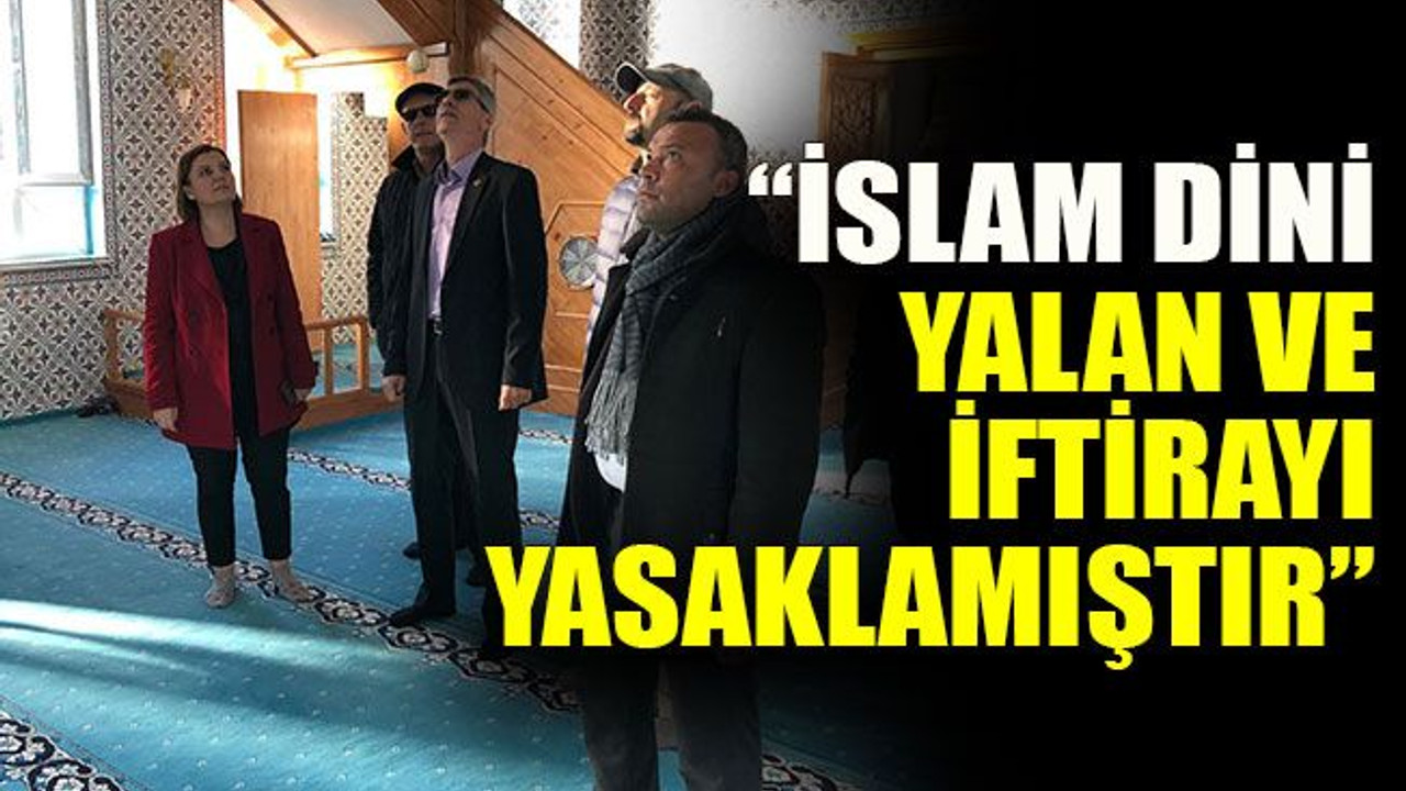 Şanbaz Yıldız: “İslam dini yalan ve iftirayı yasaklamıştır”