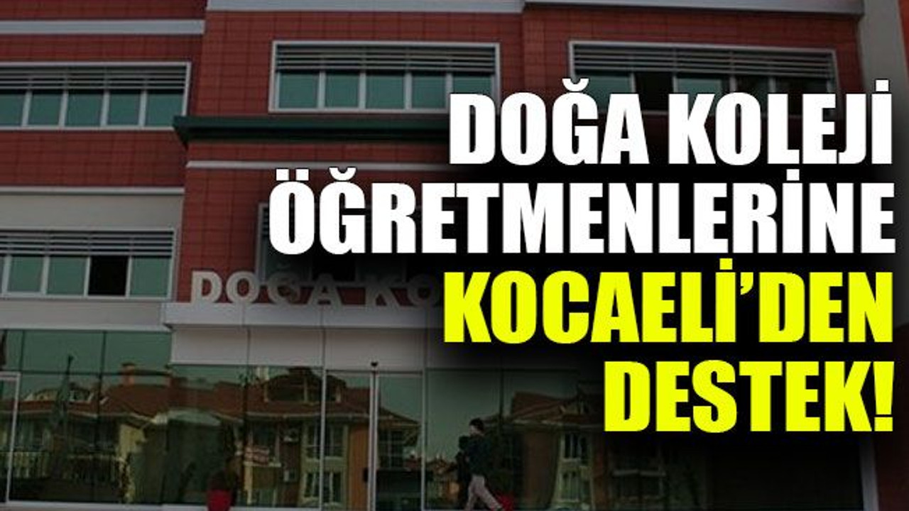 VELİ-DER, Doğa Koleji öğretmenlerine sahip çıktı
