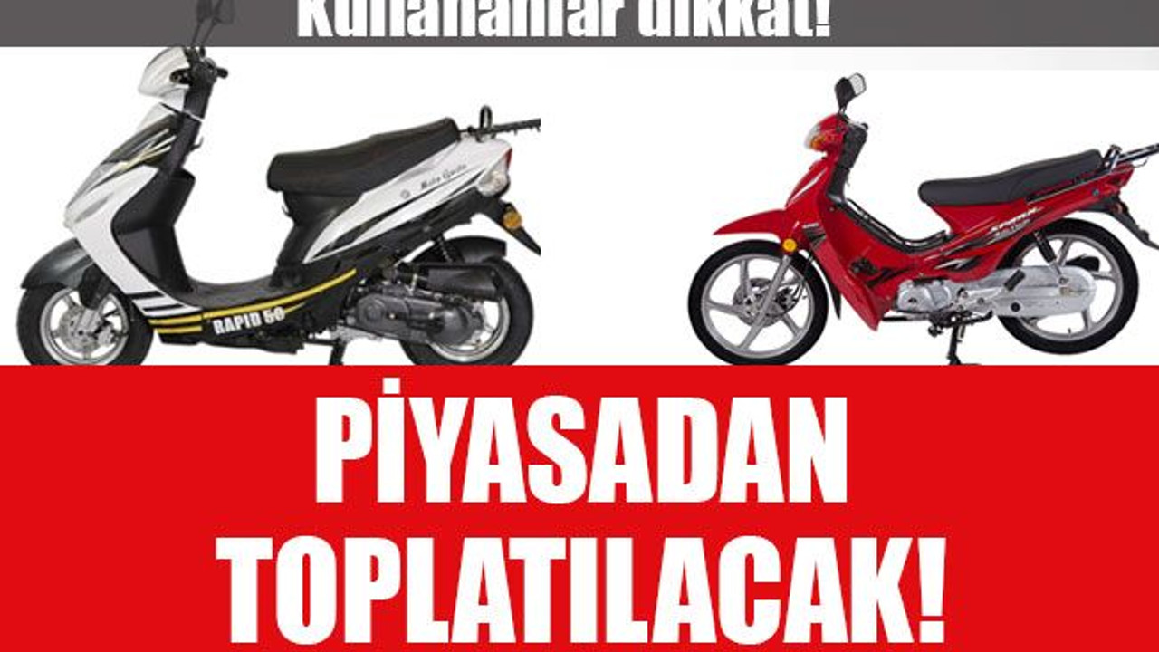 Kullananlar dikkat! Piyasadan toplatılacak!