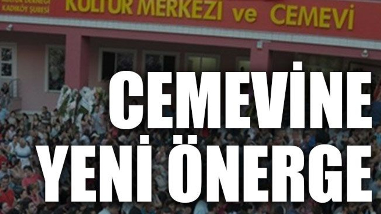 Cemevine yeni önerge