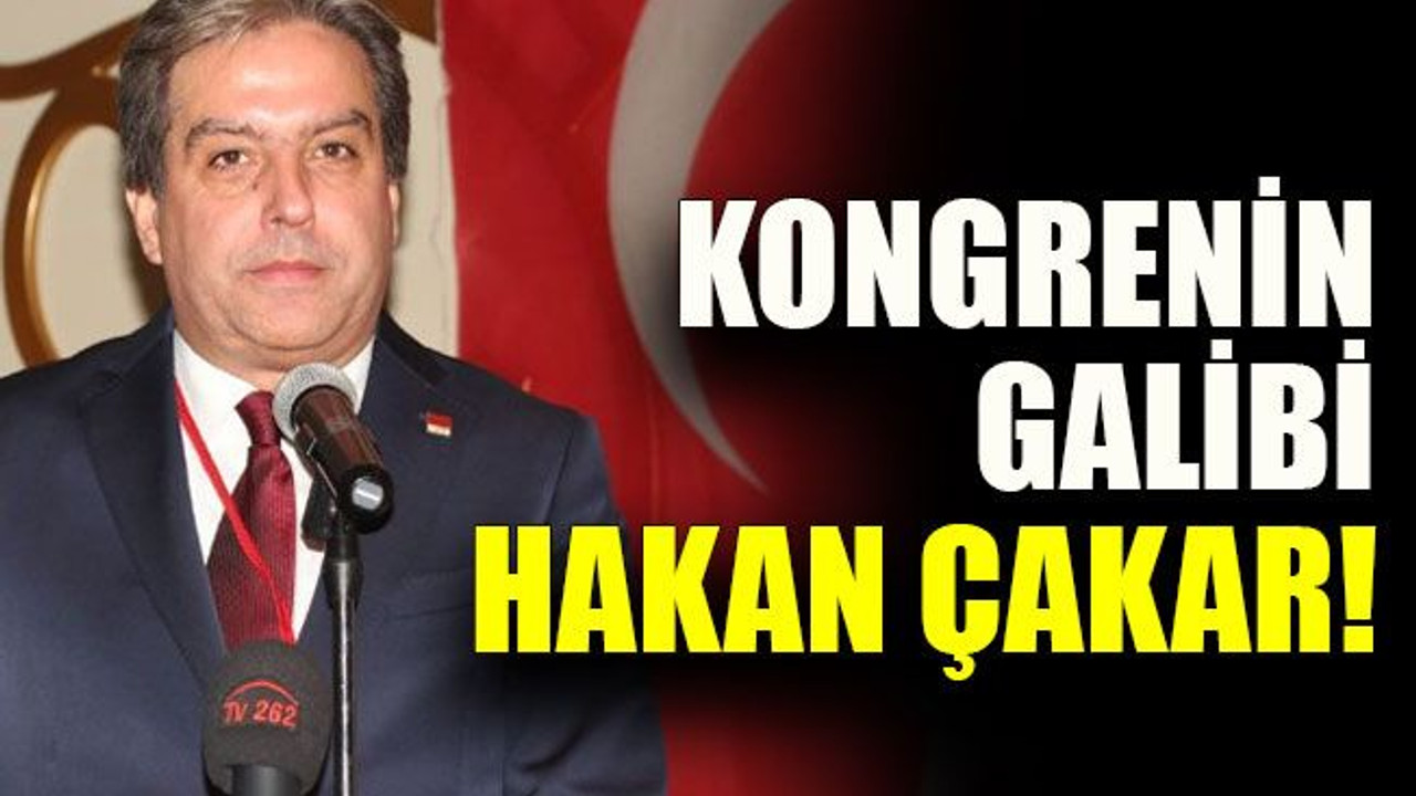 CHP İzmit’in başkanı yeniden Hakan Çakar