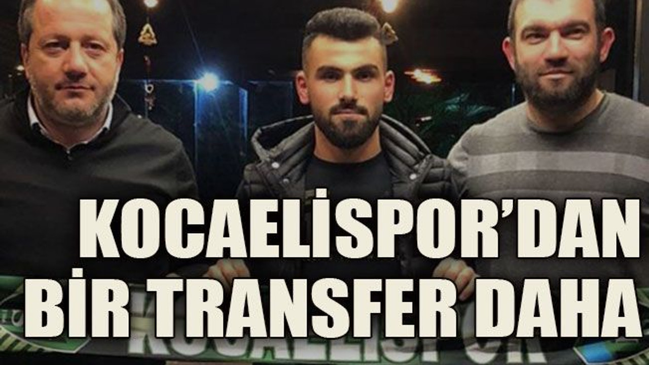 Kocaelispor’dan bir transfer daha