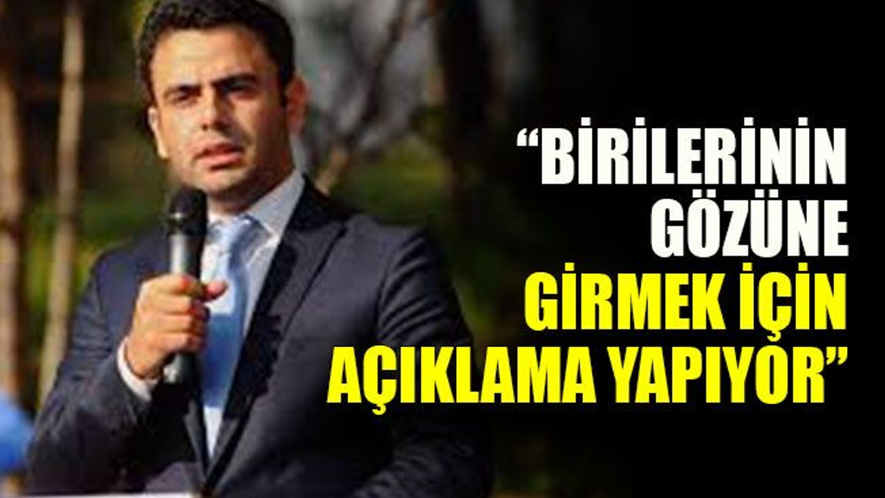 Taşdemir’den AKP’li üyeye cevap: “Birilerinin gözüne girmek için açıklama yapıyor”