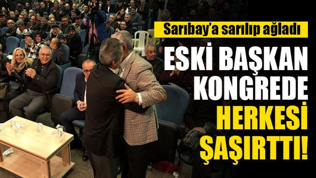 Kendisini disipline gönderen Sarıbay’a sarılıp ağladı!