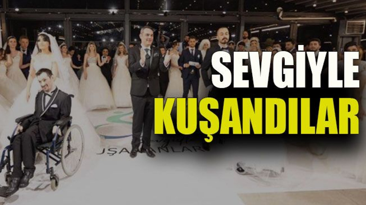 Sevgiyle kuşandılar