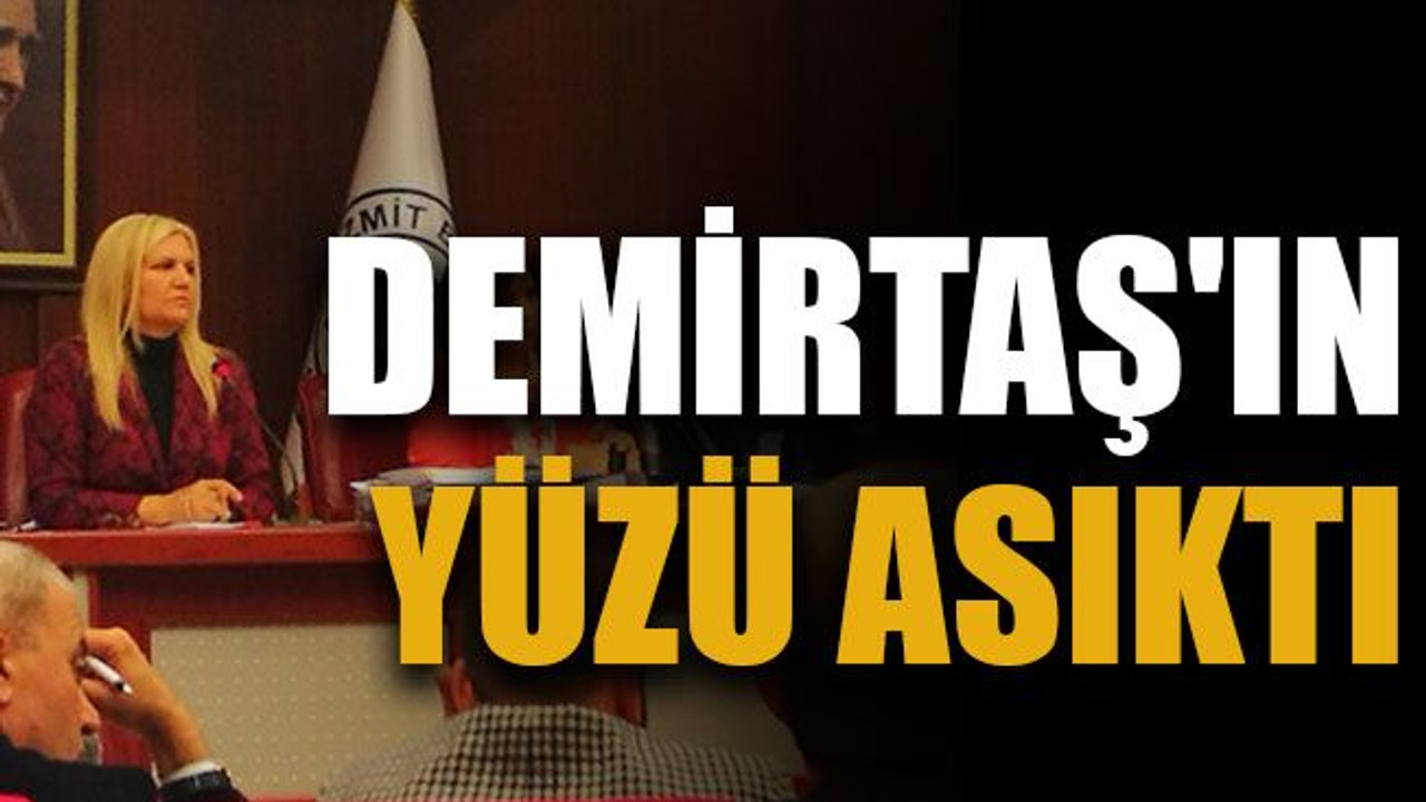 Demirtaş'ın yüzü asıktı