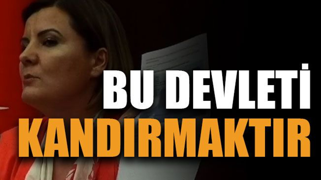 Bu devleti kandırmaktır