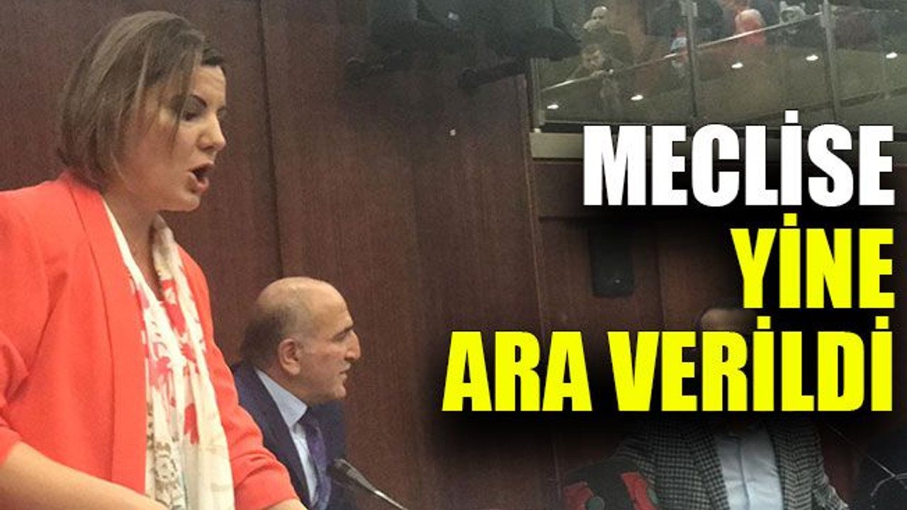 Meclise yine ara verildi