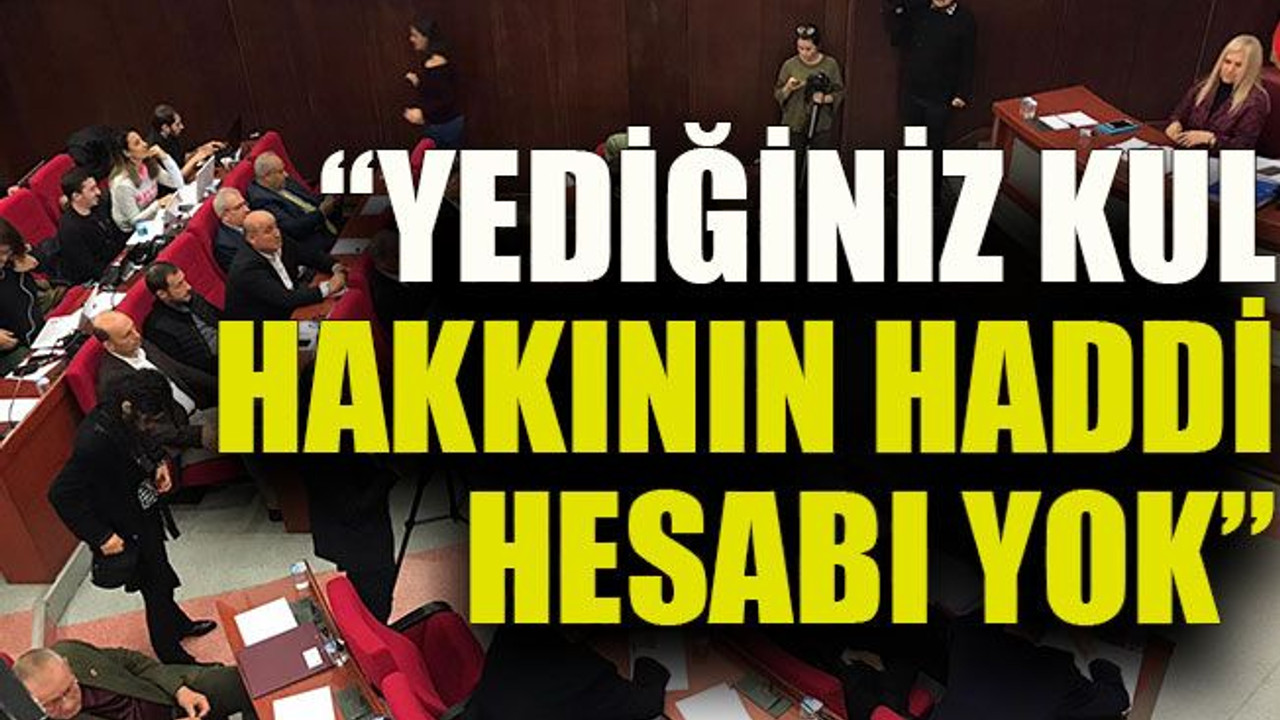 AKP’lilere seslendi: “Yediğiniz kul hakkının haddi hesabı yok”