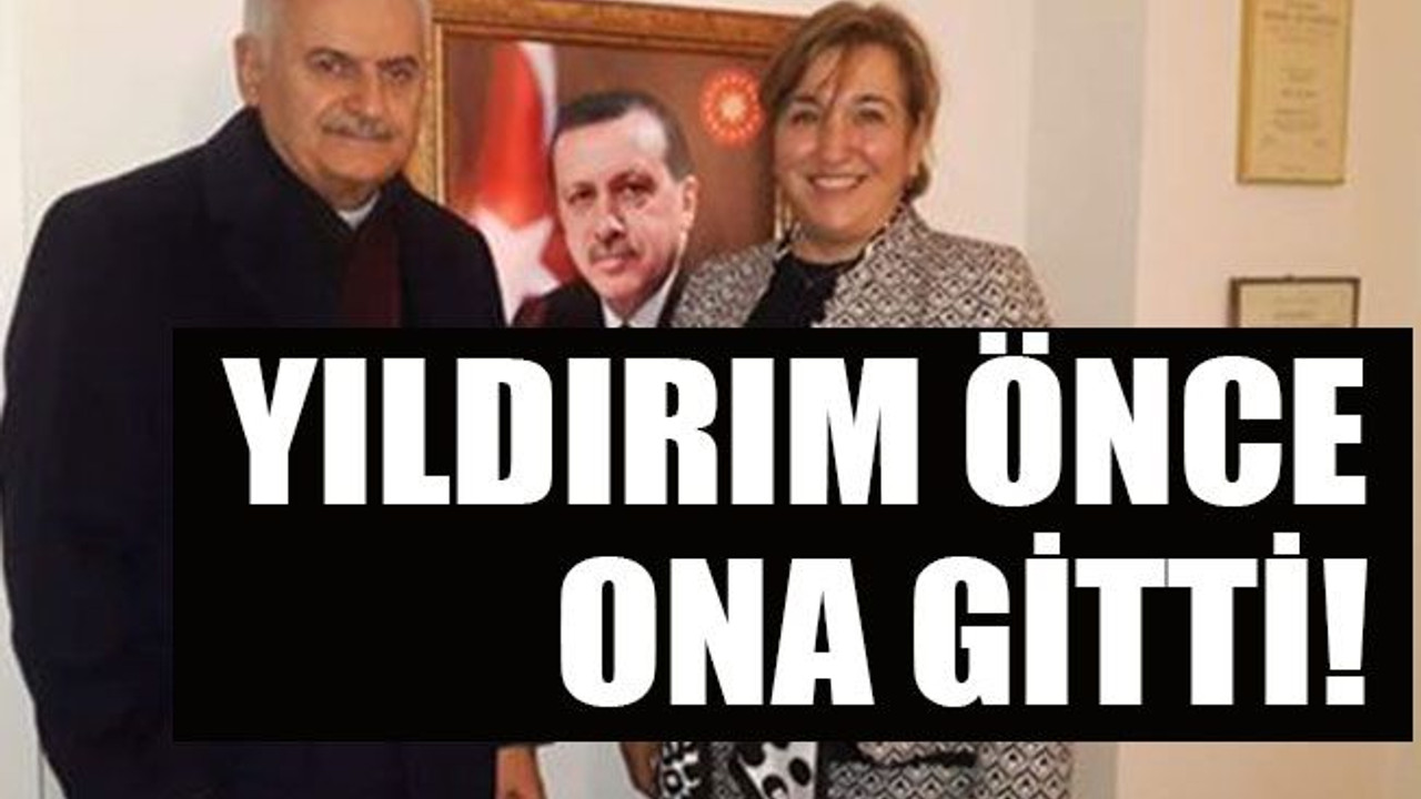 Yıldırım önce ona gitti!