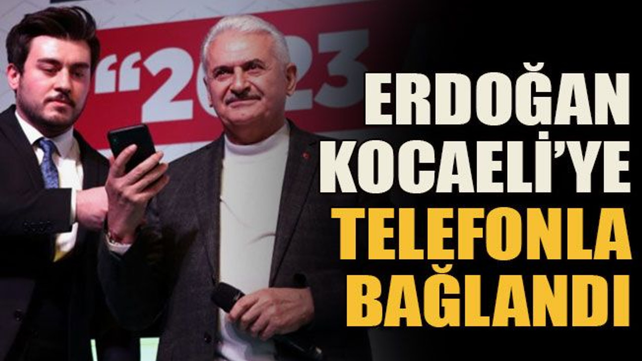Erdoğan Kocaeli’ye telefonla bağlandı