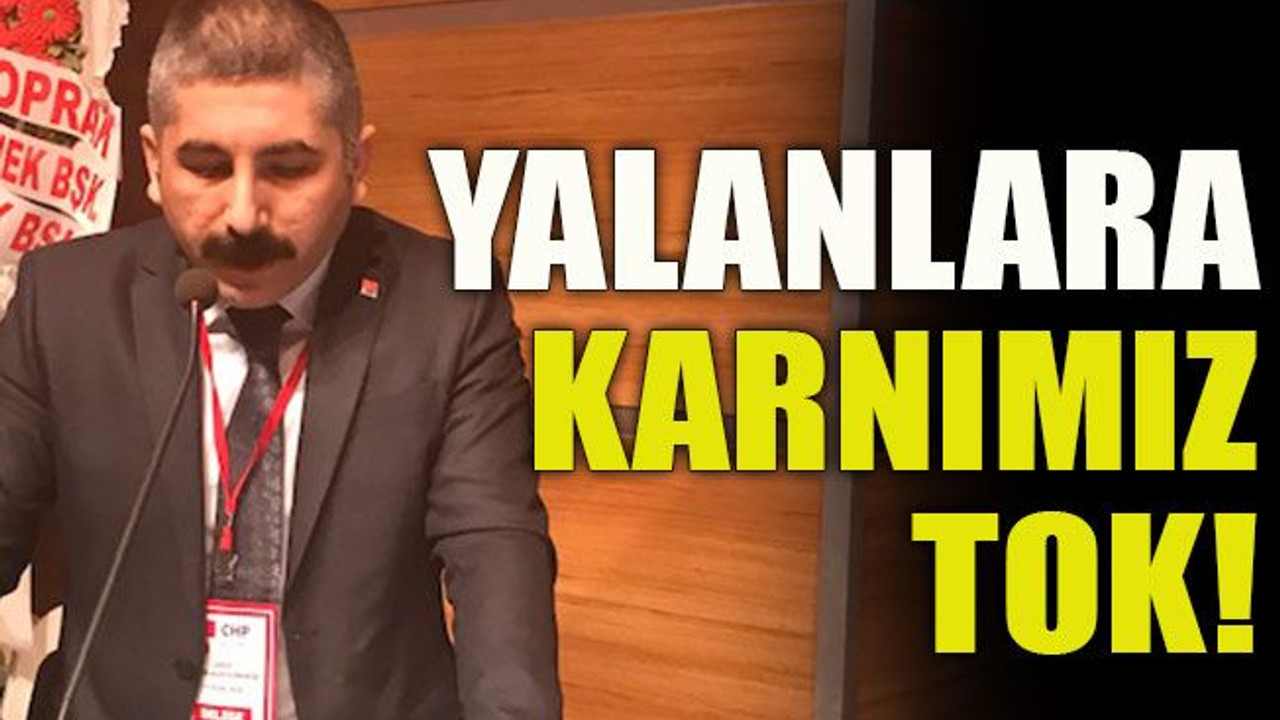 Gökhan Orhan’dan sert eleştiri: “Yalanlara karnımız tok!”