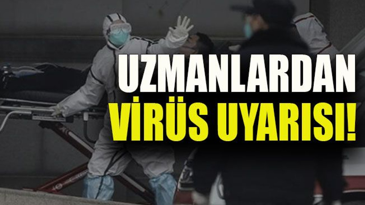 Uzmanlardan virüs uyarısı!