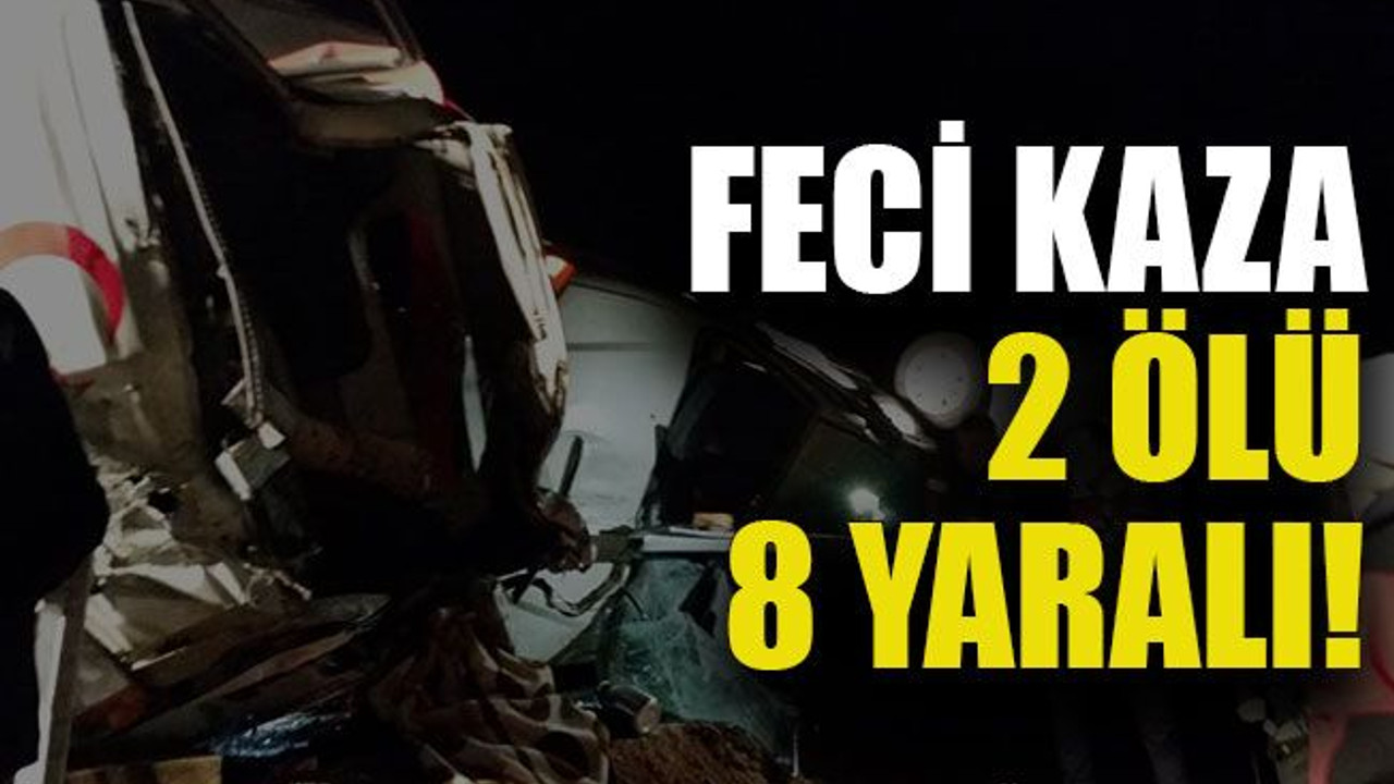 Körfez’de feci kaza 2 ölü 6 yaralı