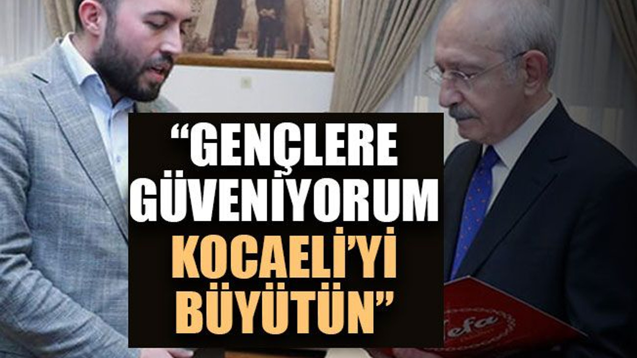 CHP'li gençler Kılıçdaroğlu'na gitti!