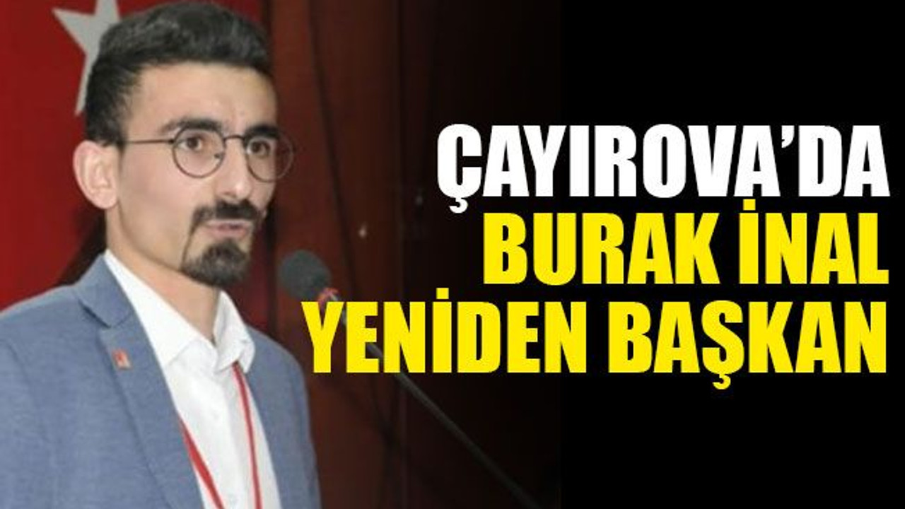 Çayırova’da Burak İnal yeniden başkan