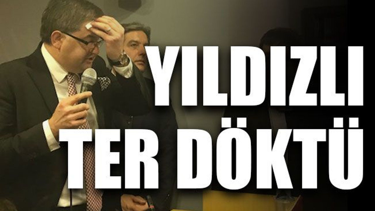 Yıldızlı ter döktü