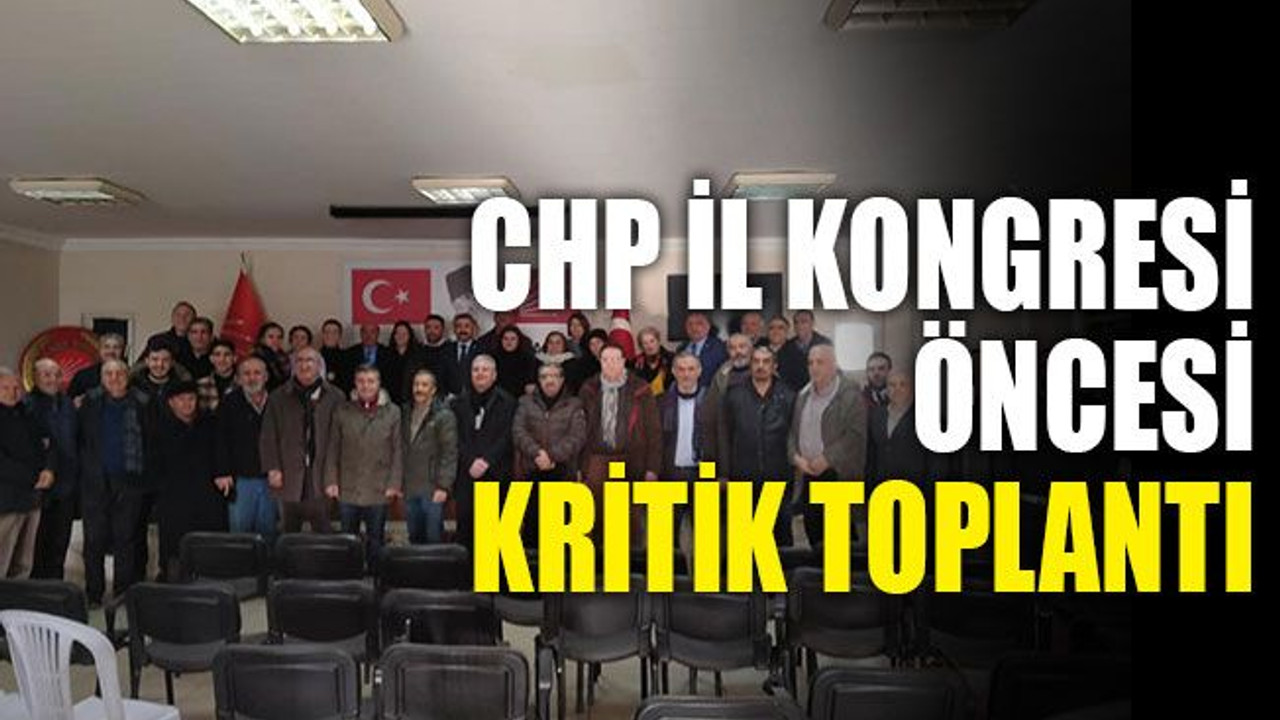 CHP Gebze’de delegeler il kongresi için toplandı