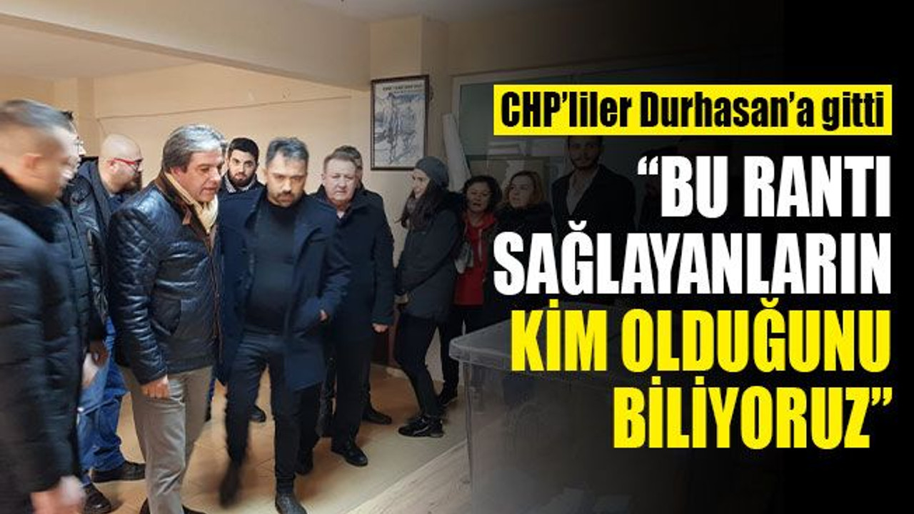 Çakar: Bu rantı sağlayanların kim olduğunu biliyoruz