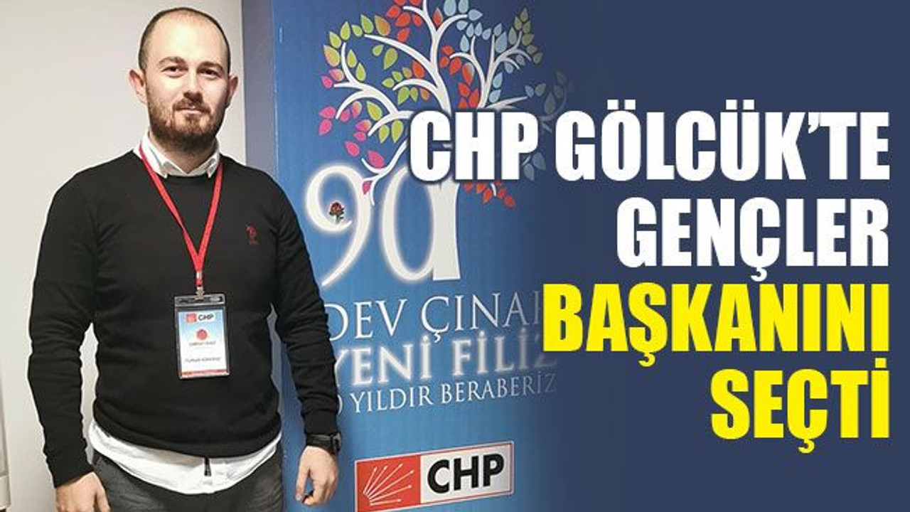 CHP Gölcük'te gençler başkanını seçti