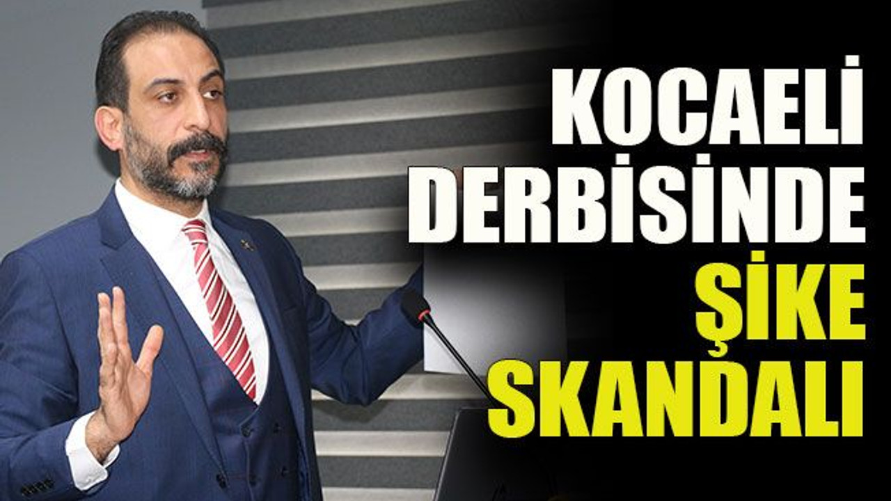 Kocaeli derbisinde şike skandalı