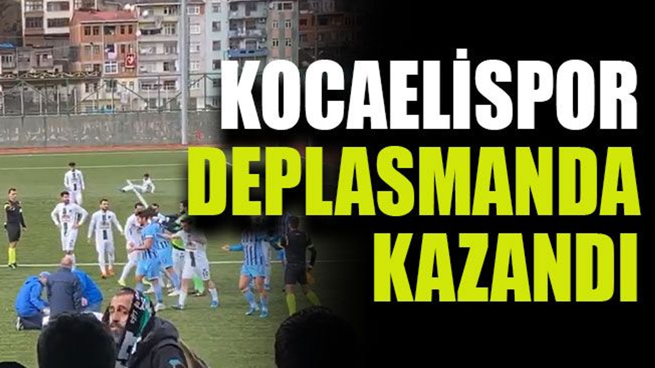Kocaelispor deplasmanda kazandı