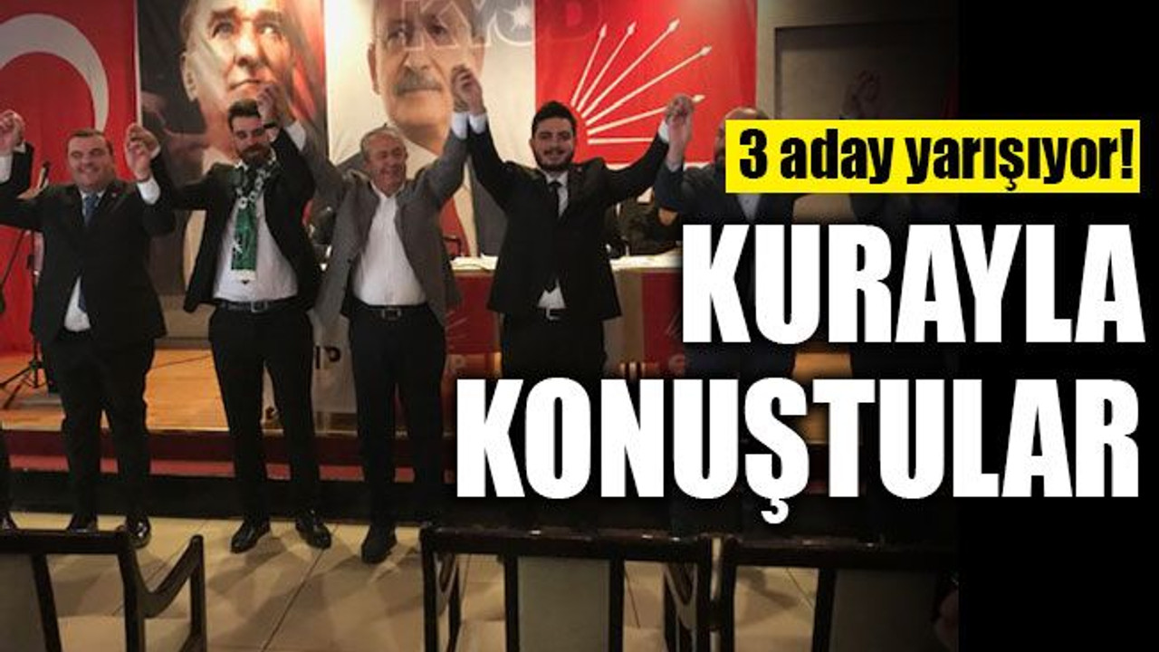 CHP İzmit'te genç adaylar, kura ile konuştu!