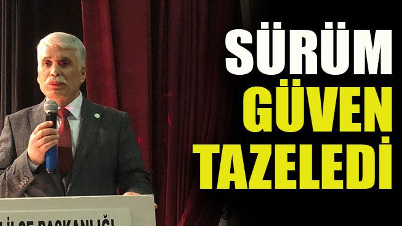 Sürüm güven tazeledi