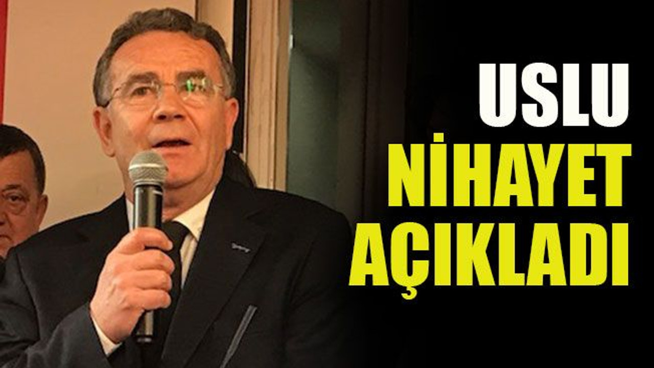 Bozkurt Uslu nihayet açıkladı