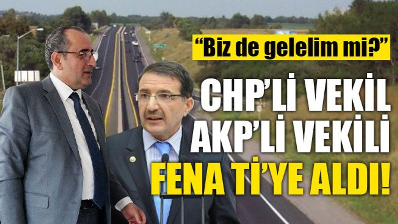 CHP’li vekil AKP’li vekili fena ti’ye aldı! Biz de gelelim mi?