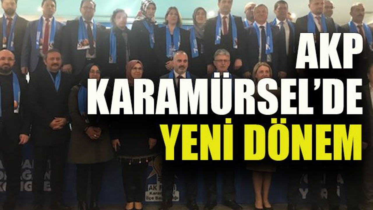 AKP Karamürsel’de yeni dönem