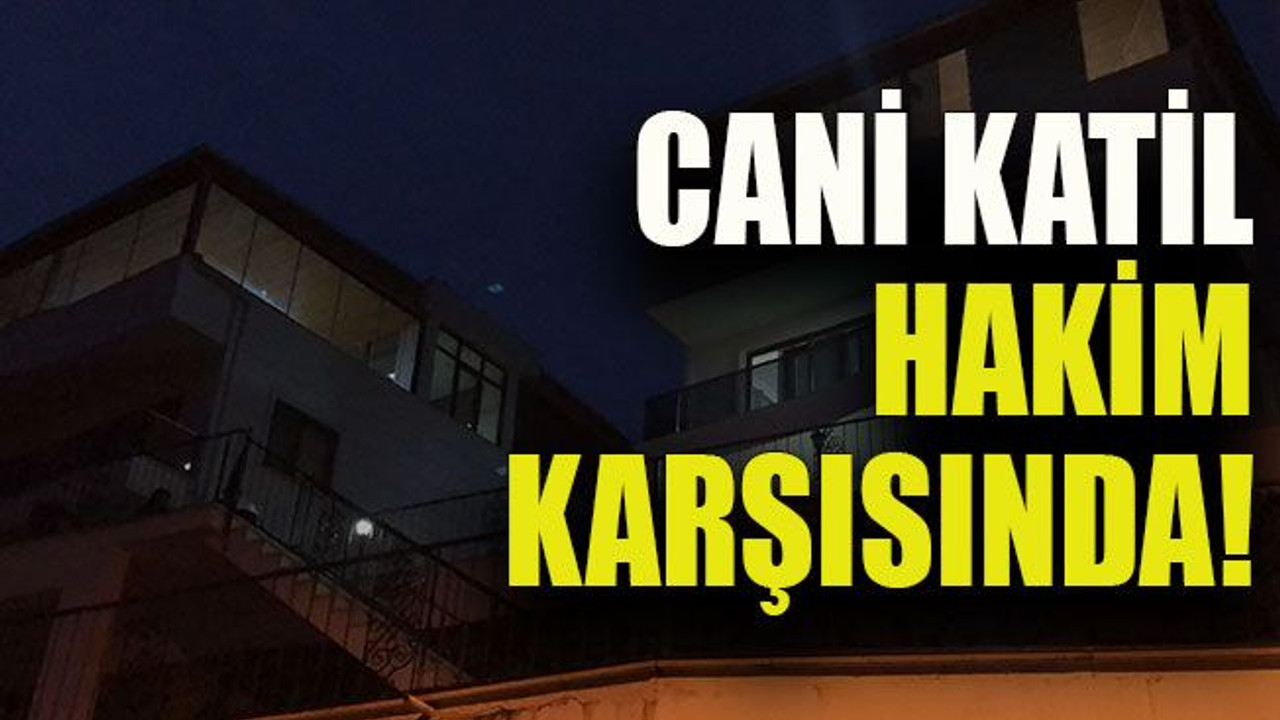 Lüks villada iş adamını oğlu ile uyurken öldüren şahıs hakim karşısına çıktı