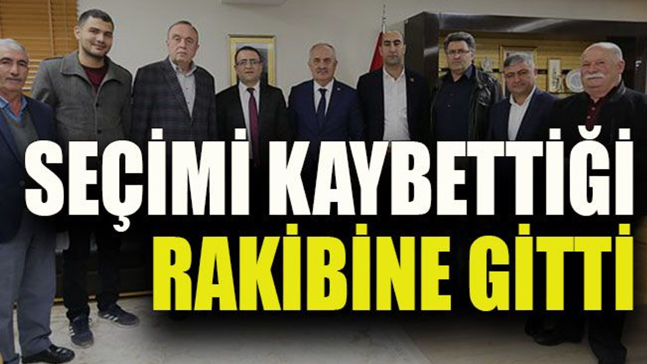 Seçimi kaybettiği rakibine gitti
