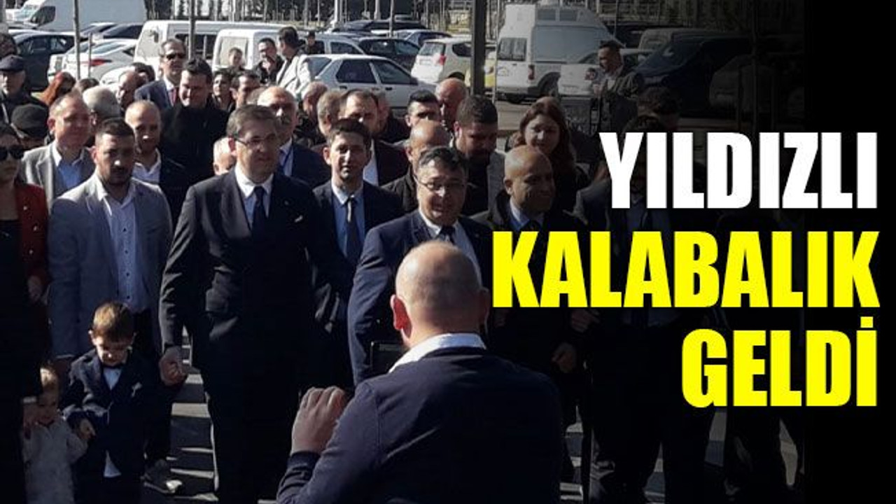 Harun Yıldızlı, kalabalık geldi