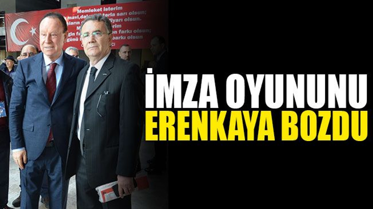 Erenkaya, oyunu bozdu... Uslu için imza topluyor