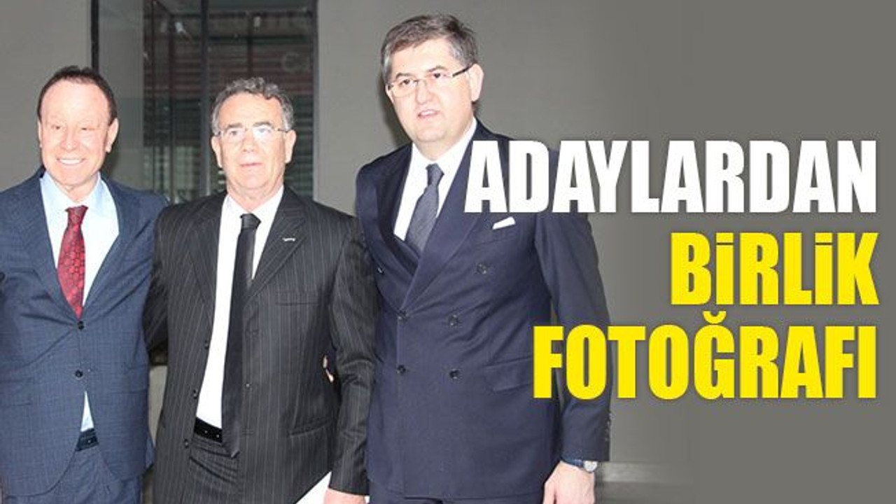 Adaylardan birlik fotoğrafı