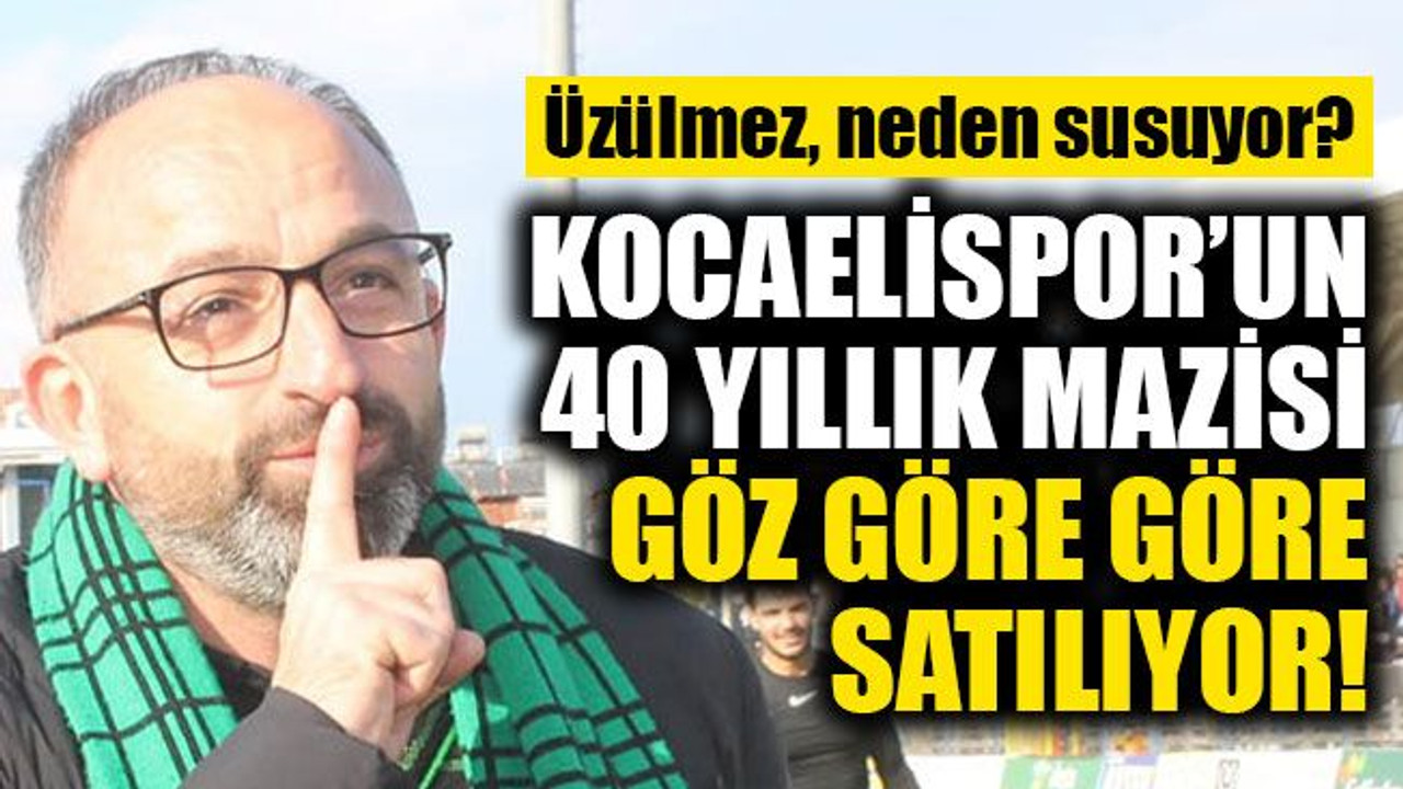 Göz göre göre, satışa izin veriyorlar! Üzülmez, neden susuyor?