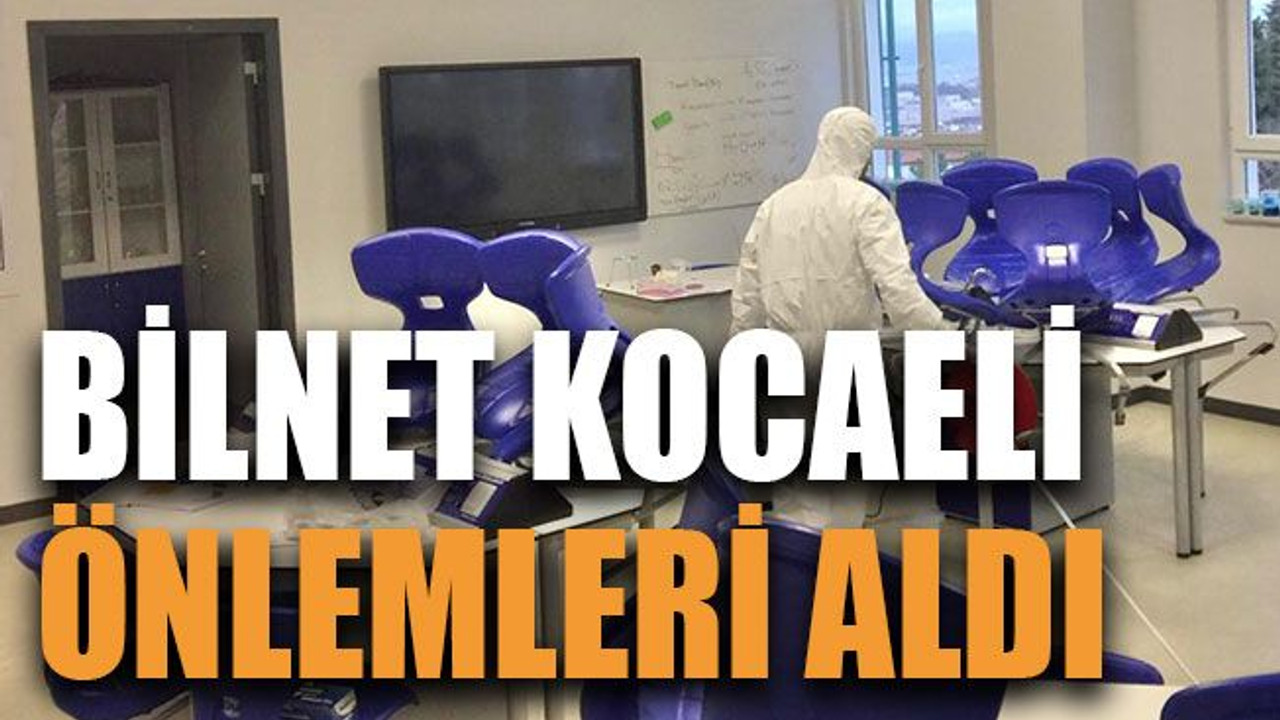 BİLNET Kocaeli, önlemleri aldı
