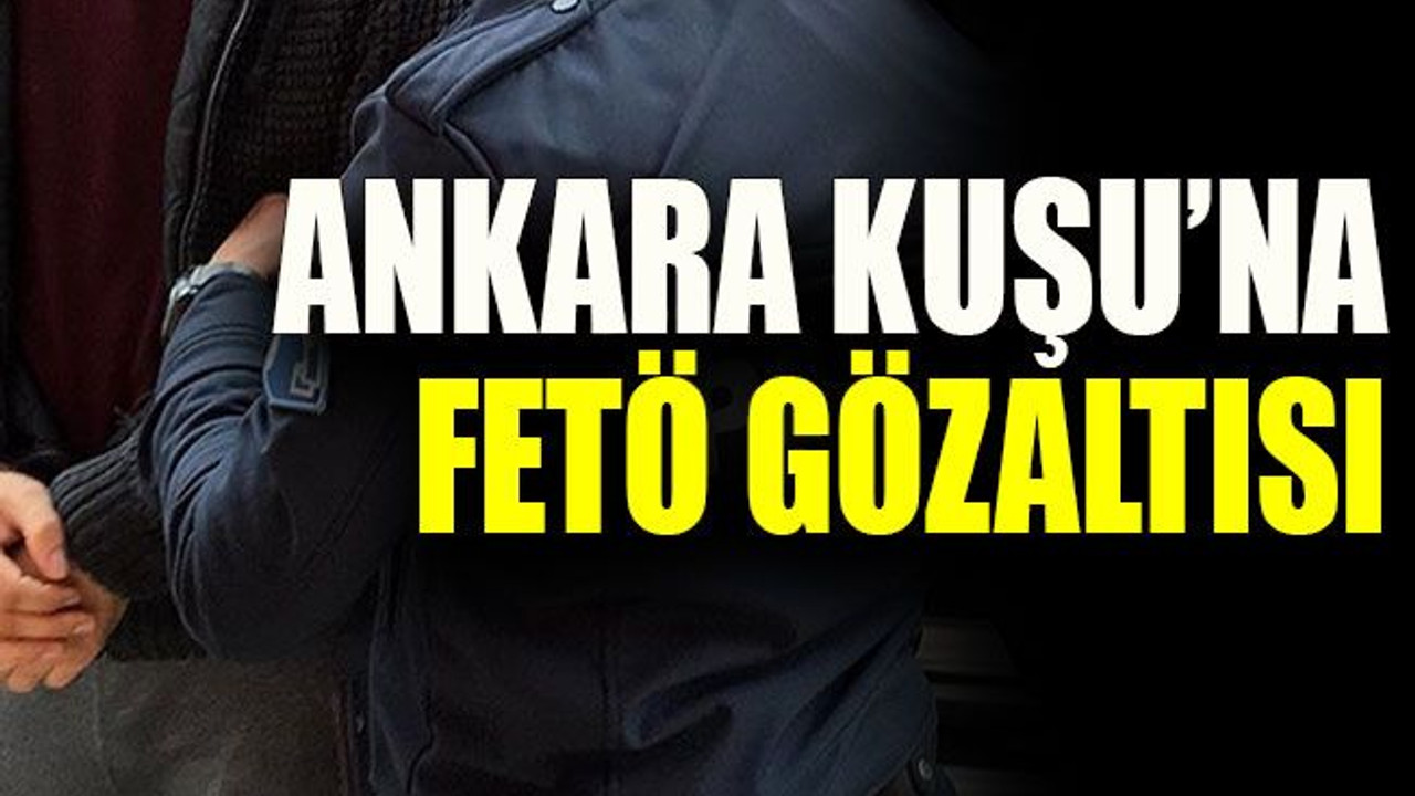 Ankara Kuşu’na FETÖ gözaltısı