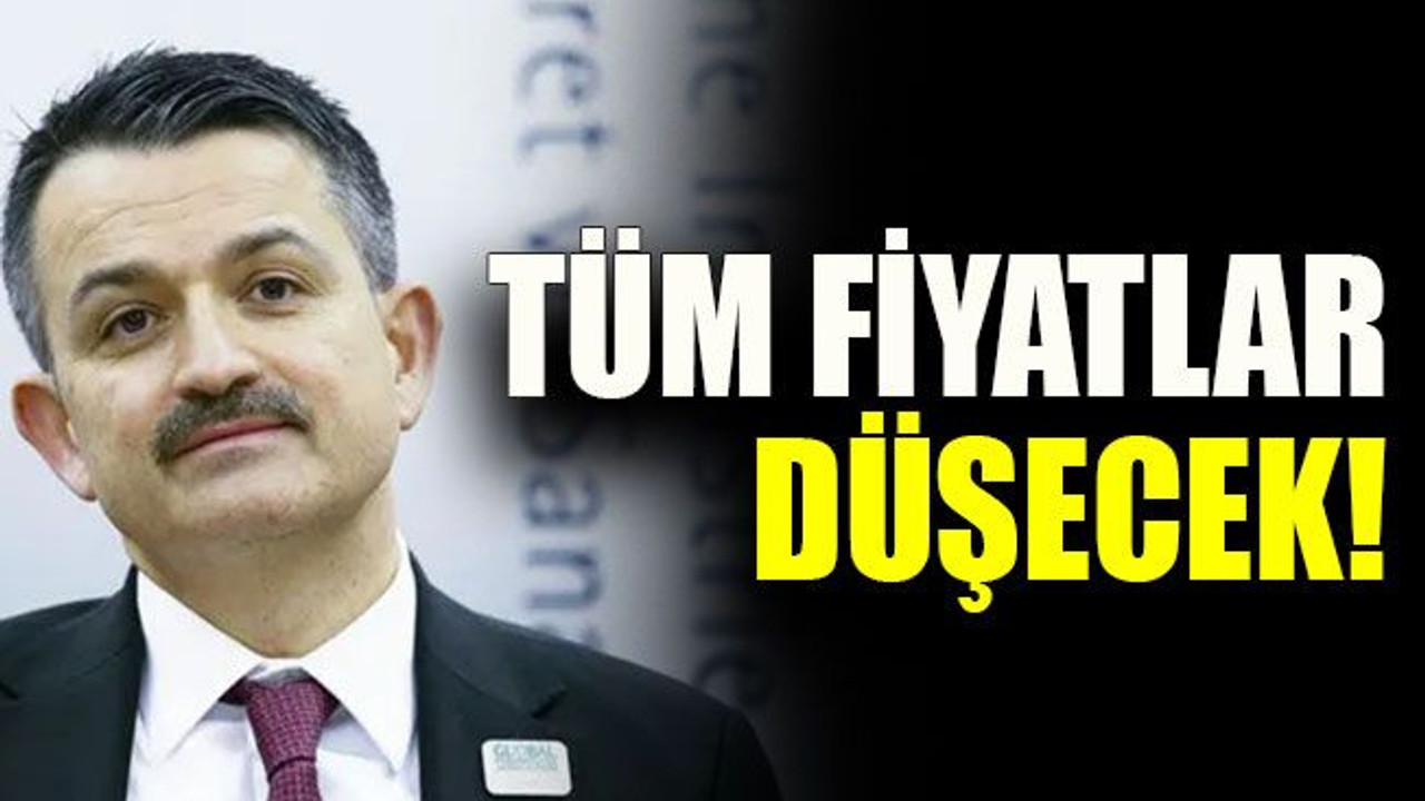 Tüm fiyatlar düşecek!