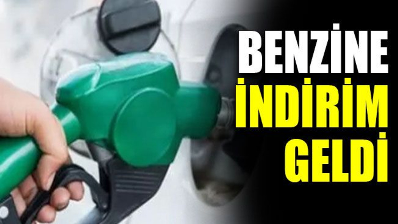 Benzine indirim geldi